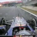 Vettel Red Bull Toro Rosso rumena zastava prehitevanje VN Brazilije Interlagos