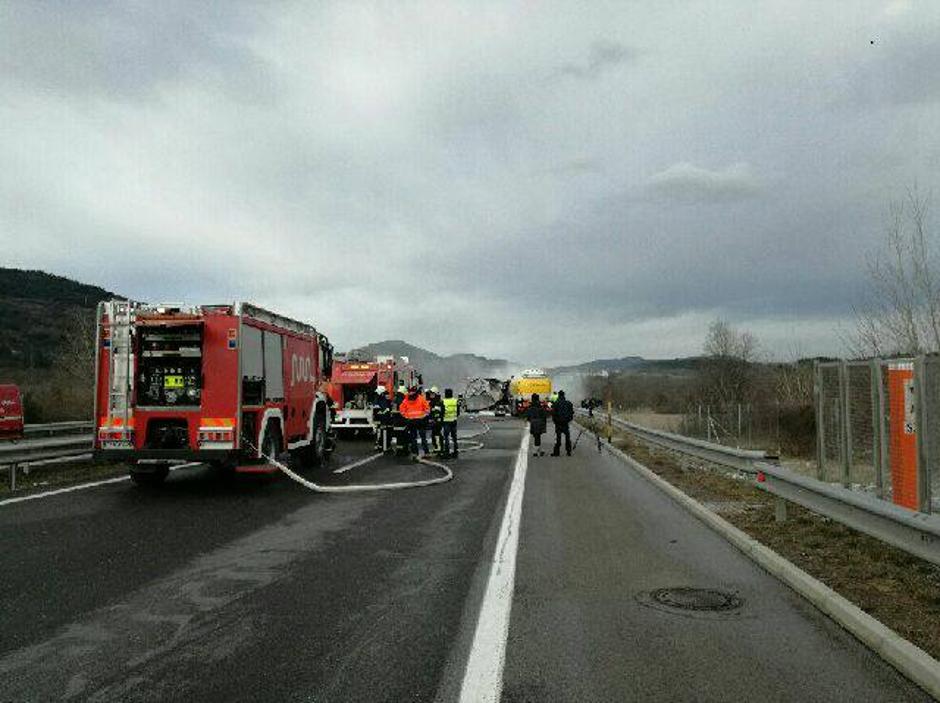 Nesreča na Primorki | Avtor: PU Koper