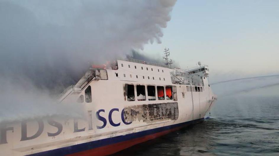 trajekt, nemčija, ogenj, eksplozija