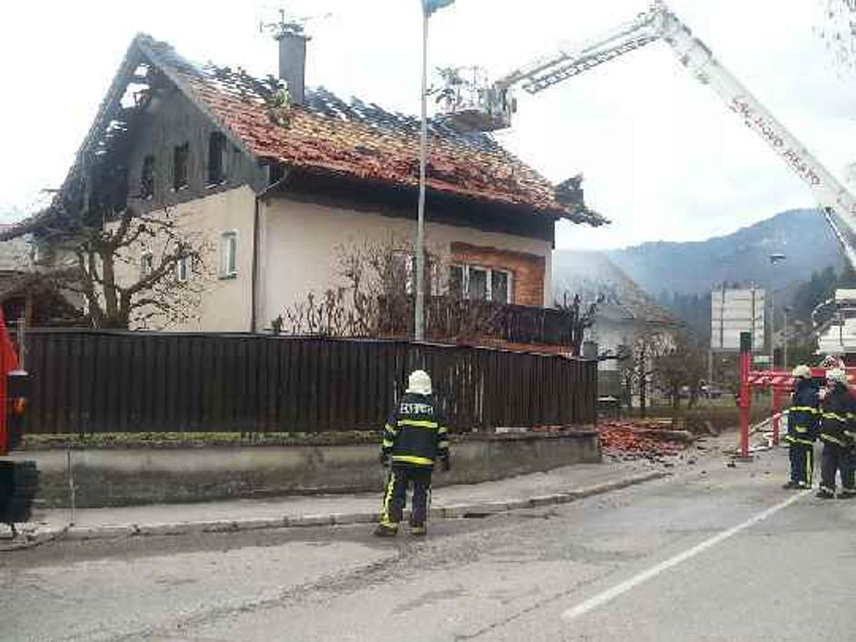 Požar v Dolenjskih Toplicah