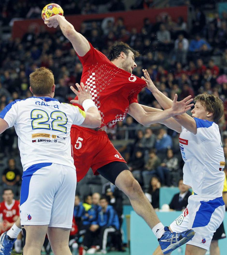 sp v rokometu slovenija hrvaška duvnjak dolenec gaber | Avtor: EPA