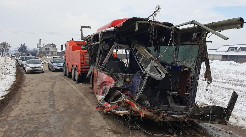 Nesreča vlaka in avtobusa, Niš | Avtor: Epa