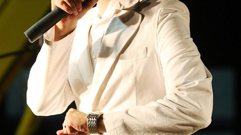 Murko je imel za skladbo že napisano besedilo. (Foto: Saša Despot)