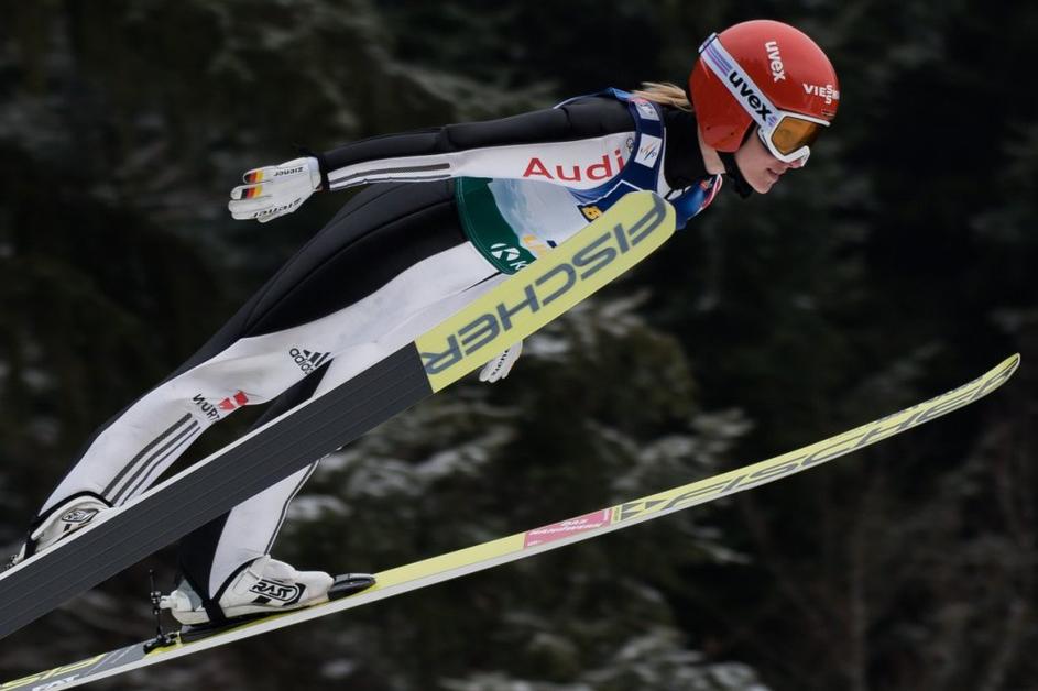 Katharina Althaus smučarski skoki Ljubno