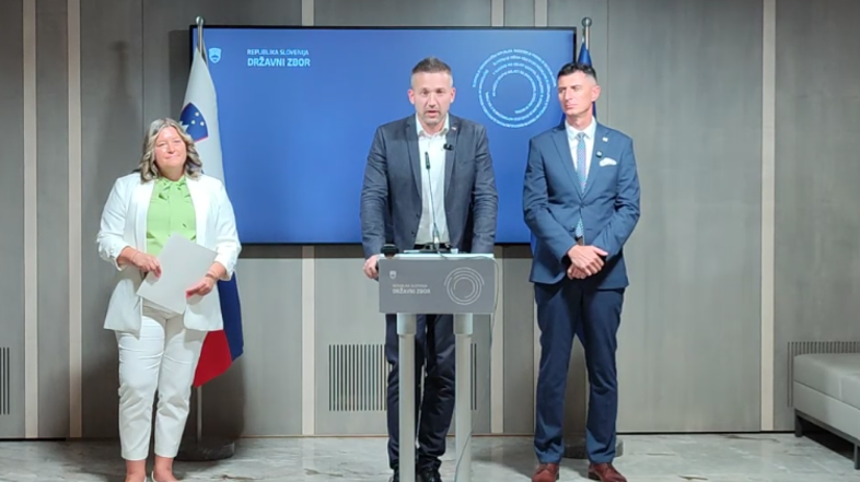 tiskovna konferenca koalicijskih strank