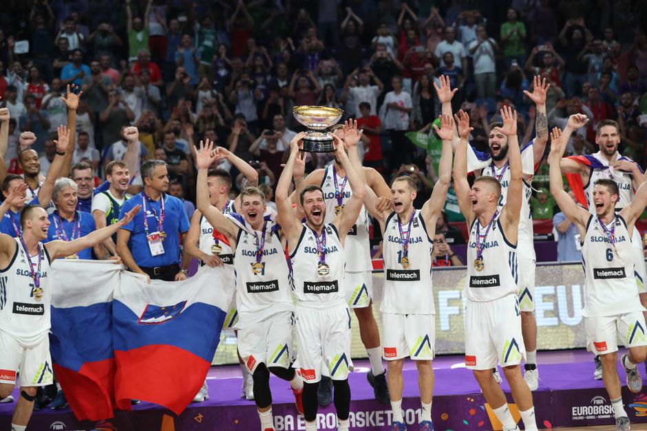 Finale Eurobasket, Slavje | Avtor: Epa