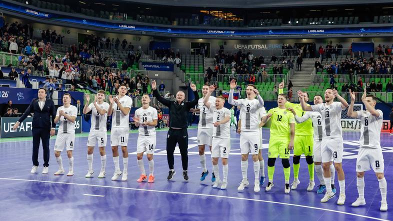 UEFA FUTSAL EURO26 Belgija Slovenija