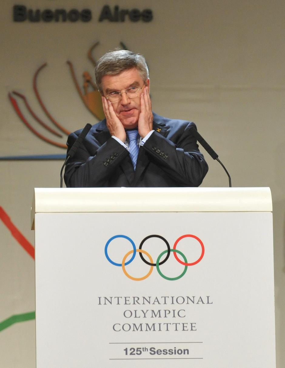 Mok Thomas Bach | Avtor: Epa