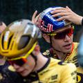 Jonas Vingegaard in Wout van Aert