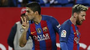 Luis Suarez, Lionel Messi