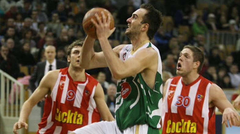 V Sloveniji si nastop v ligi NLB zagotovita prvi dve ekipi po rednem delu lige z