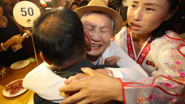 srečanje družin Koreja