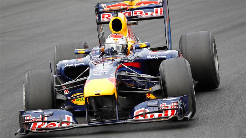 Sebastian Vettel je bil ponosen na uspeh iz kvalifikacij.  (Foto: Reuters)