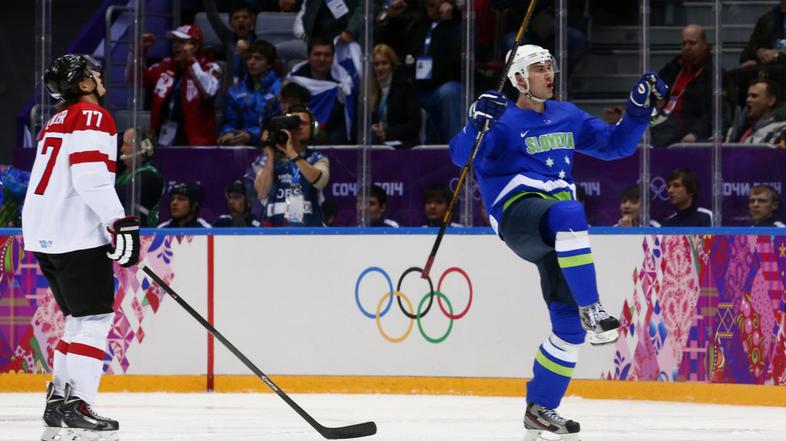 Sabahudin Kovačević Brian Lebler Slovenija Avstrija repesaž za četrtfinale Soči 