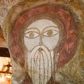 Freska sv. Pavla iz koptskega samostana v Egiptu. 