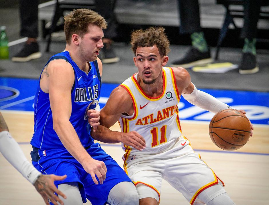 Luka Dončić in Trae Young | Avtor: Profimedia