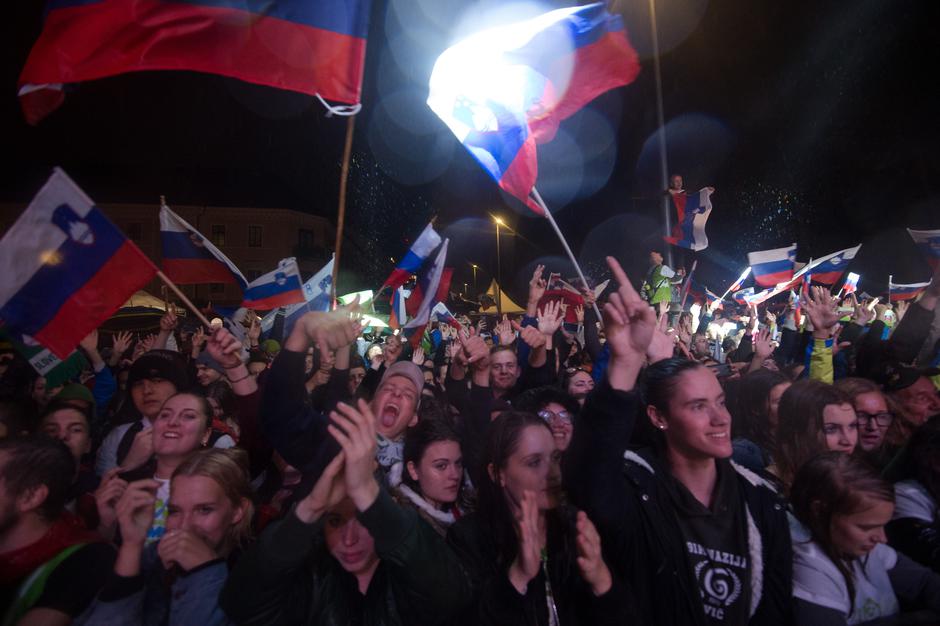 sprejem zlatih košarkarjev | Avtor: Anže Petkovšek