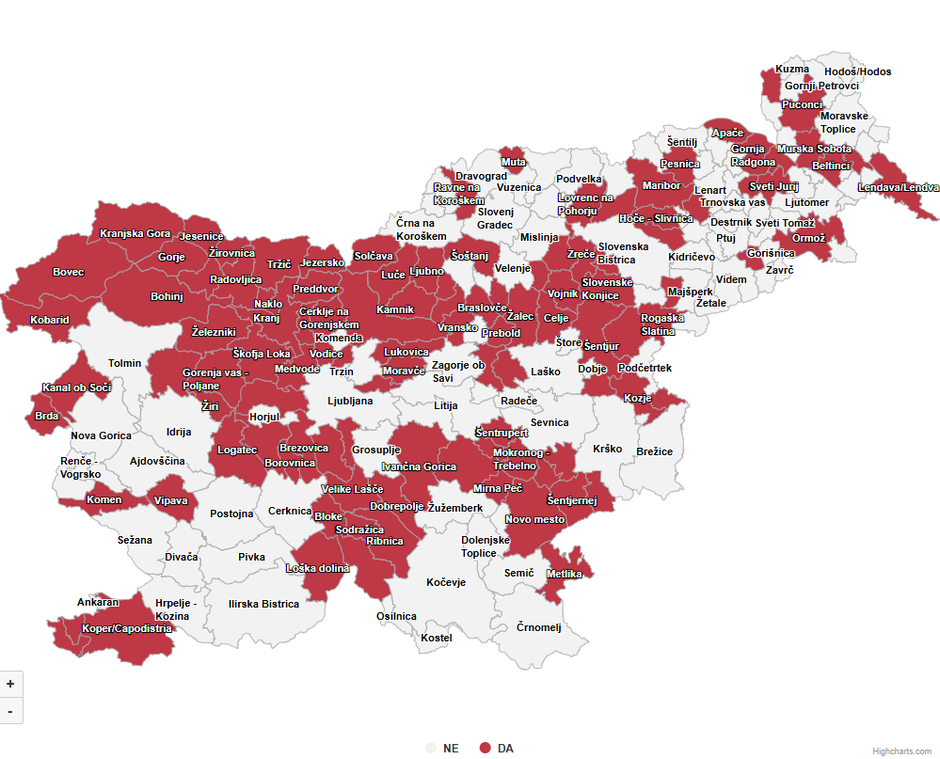 Prostofer zemljevid | Avtor: Prostofer