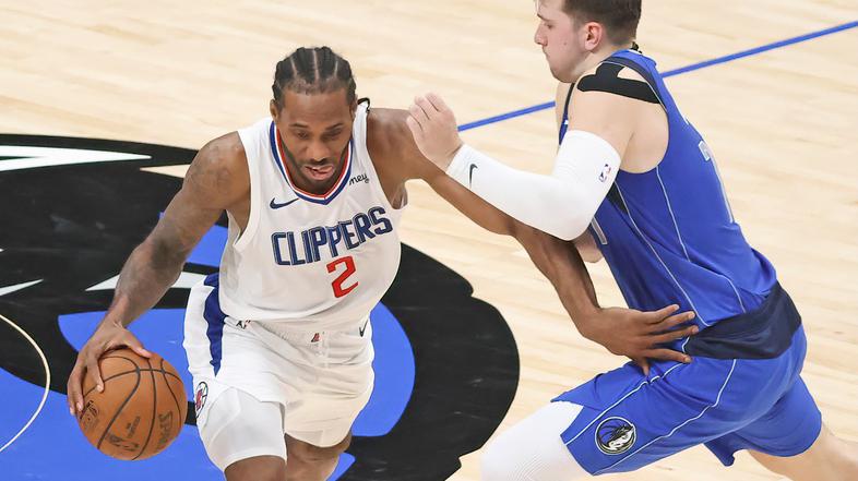 Luka Dončić in Kawhi Leonard