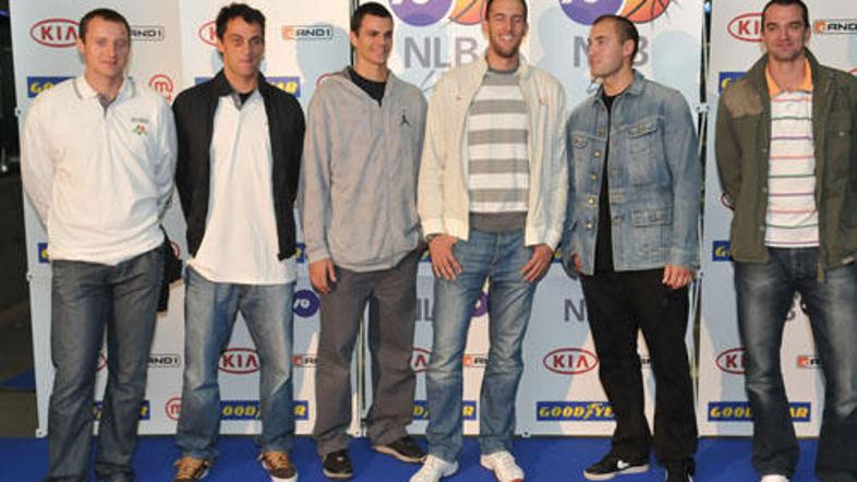 Na predstavitvi pred začetkom lige NLB so se zbrali sami znani obrazi.