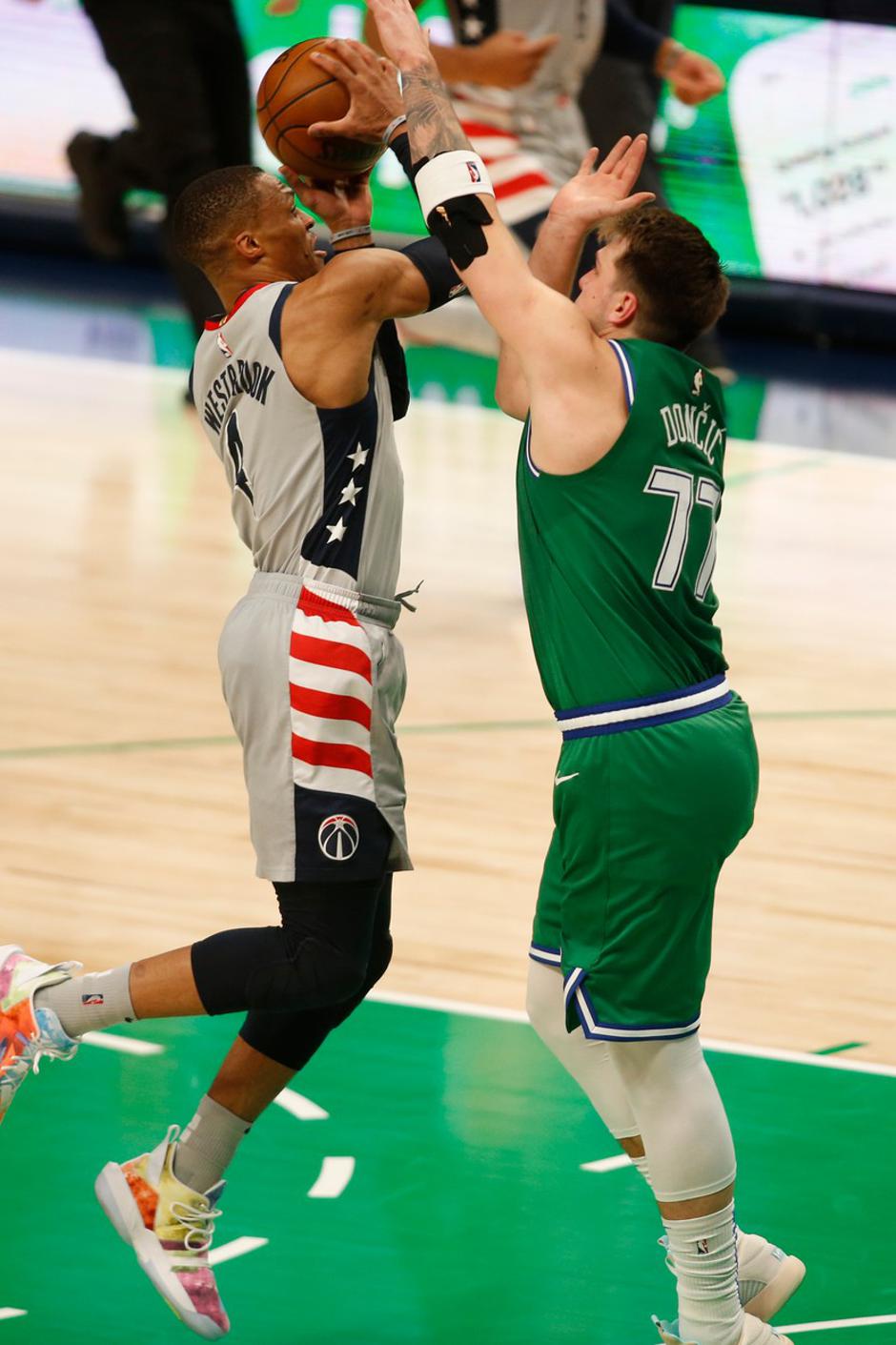 Luka Dončić Russell Westbrook | Avtor: Profimedia