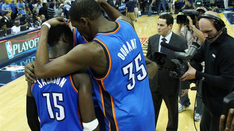 Jackson Durant Ibaka Memphis Grizzlies Oklahoma City Thunder liga NBA končnica