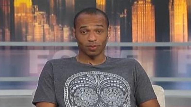 Podoba Thierryja Henryja med intervjujem za Fox 5. Slika pove vse ... (Foto: You