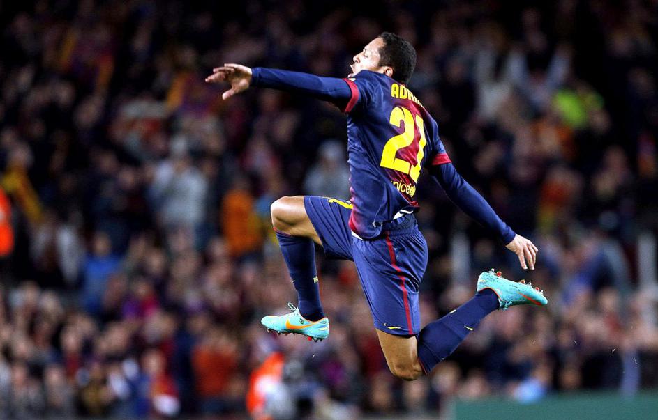Barcelona : Atlético Madrid Adriano