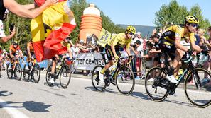 Tom Dumoulin in Primož Roglič