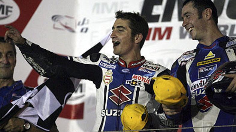 Na zadnji dirki sta se naslova svetovnega prvaka veselila Francoza Philippe Vinc