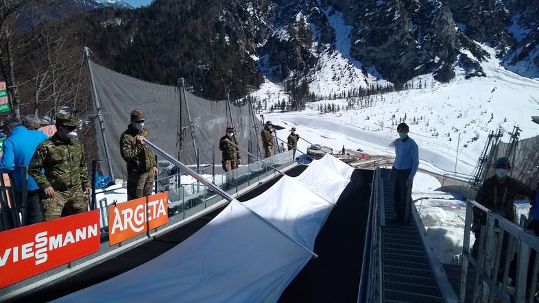 Slovenska vojska SV Planica Letalnica bratov Gorišek