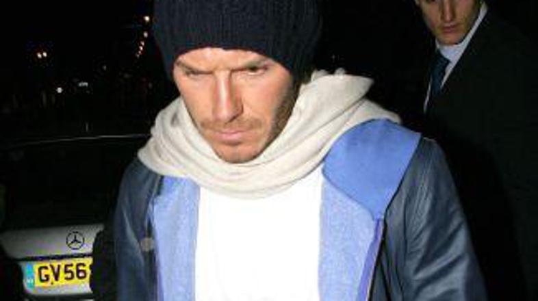 David je malce jezen in bled.