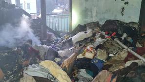 požar, Kranj, Koroška cesta