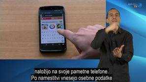 Mobilna aplikacija za pomoč na cesti gluhim