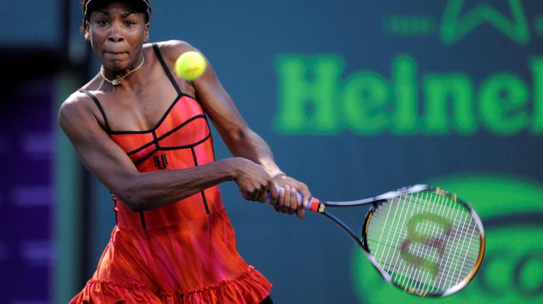 Venus Williams Key Biscayne korzet