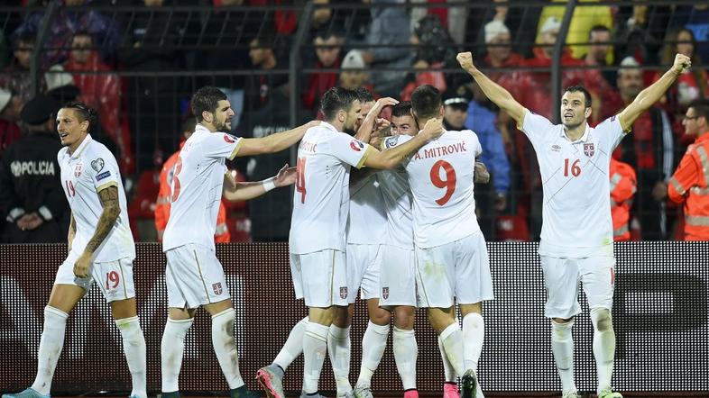 srbija albanija elbasan euro 2016