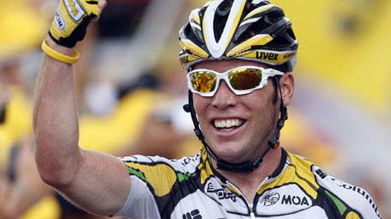 Mark Cavendish je postal najboljši Britanec v zgodovini kolesarske dirke po Fran