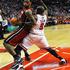 LeBron James in Luol Deng