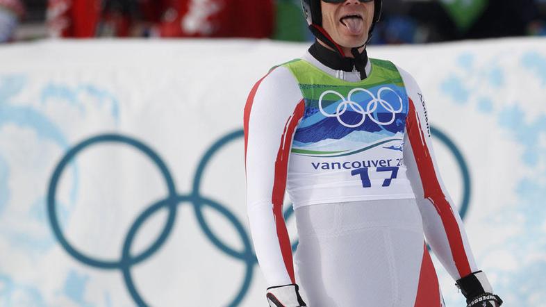 olimpijske igre Vancouver smuk Michael Walchhofer