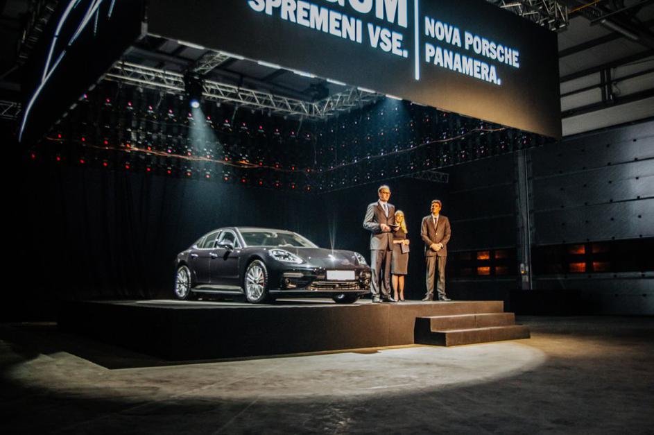 Porsche panamera slovenska premiera