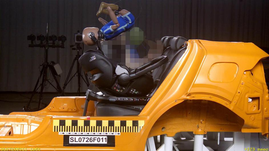 AMZS test otroških sedežev, oktober 2026