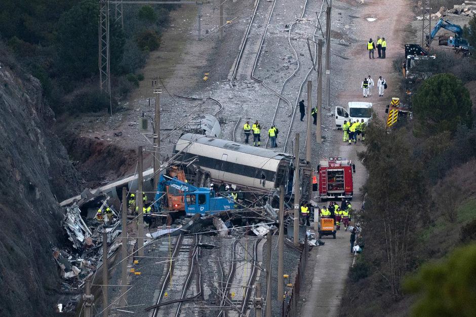 železniška nesreča v Španiji Adamuz | Avtor: Profimedia