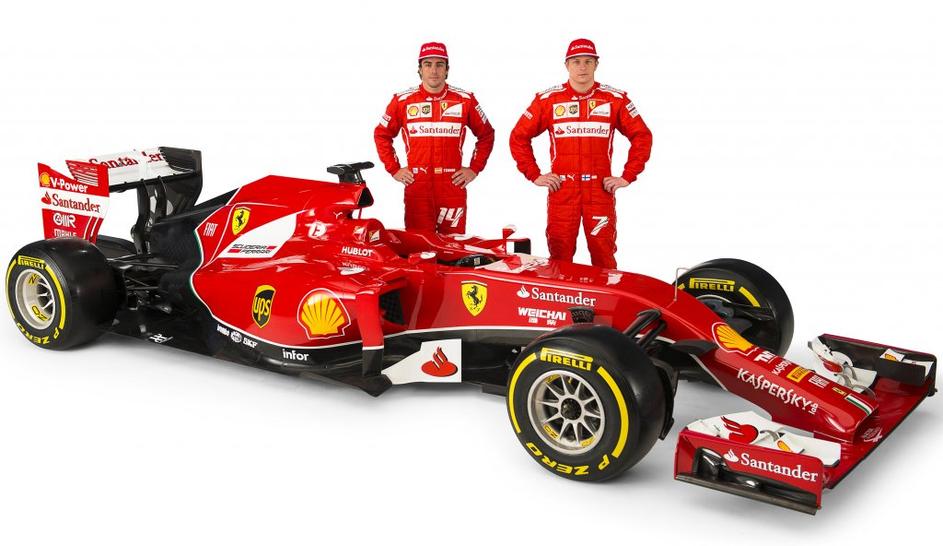 ferrari dirkalnik scuderia F14 T 2014