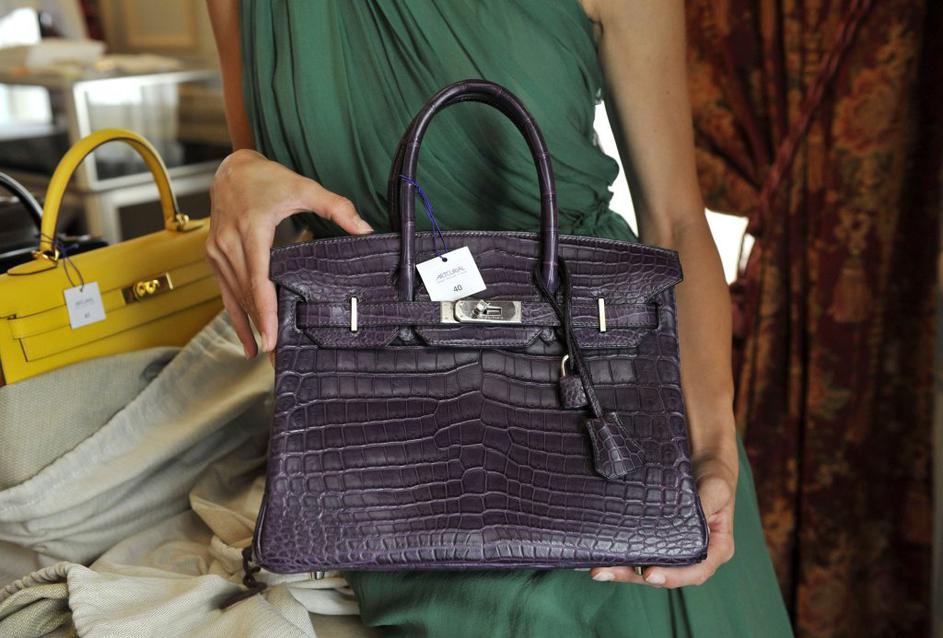 Hermès torbice, dražba