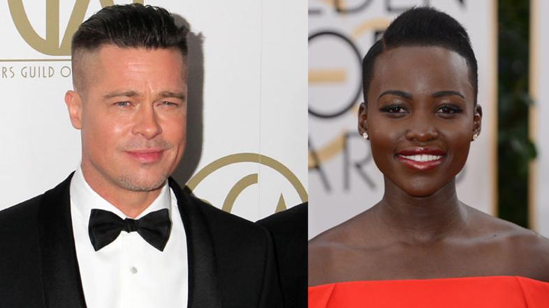 Lupita Nyong’o Brad Pitt