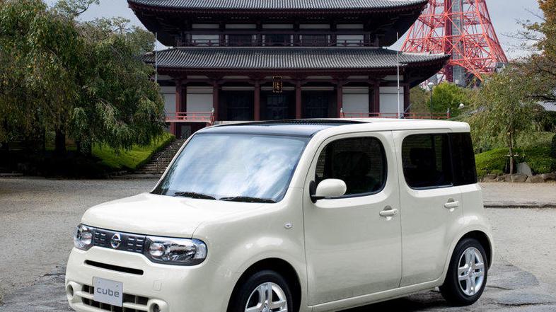 Nissan cube bo prevažal tudi Evropejce. Foto: Nissan