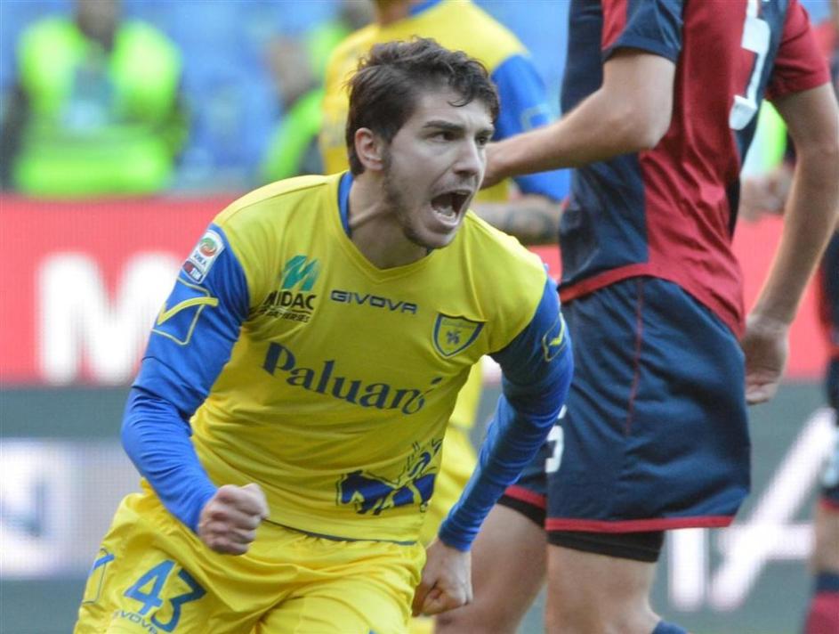 Paloschi Genoa Chievo Verona Genova Serie A Italija liga prvenstvo