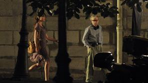 Carla Bruni Woody Allen snemanje film Pariz