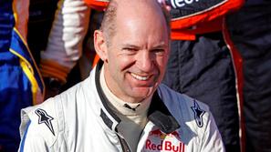 Newey se rad usede za volan dirkalnika. (Foto: Reuters)