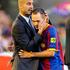 Josep Pep Guardiola Andres Iniesta